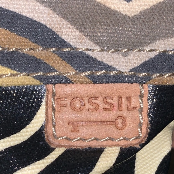 Fossil Key-per Canvas Crossbody - Picture 5 of 8